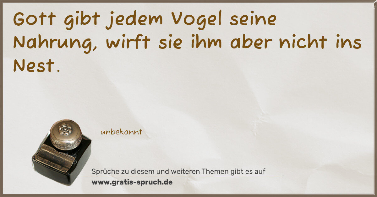 Spruchbild: aus Holland Sprüche